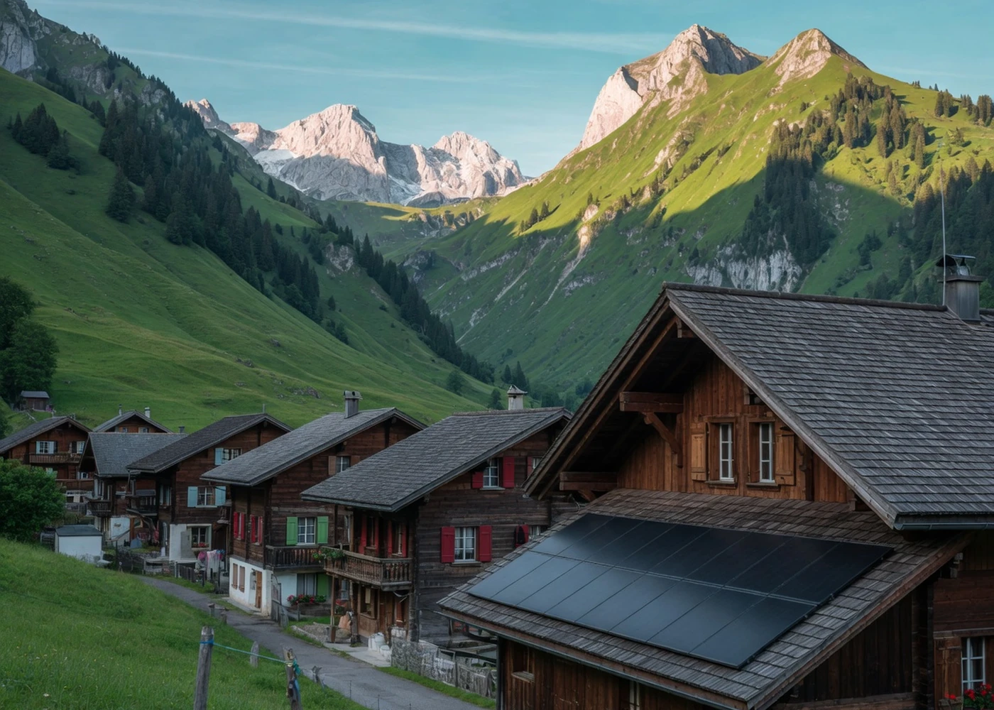 Regionale Solarenergie als Symbolbild für den Kanton Appenzell Innerrhoden