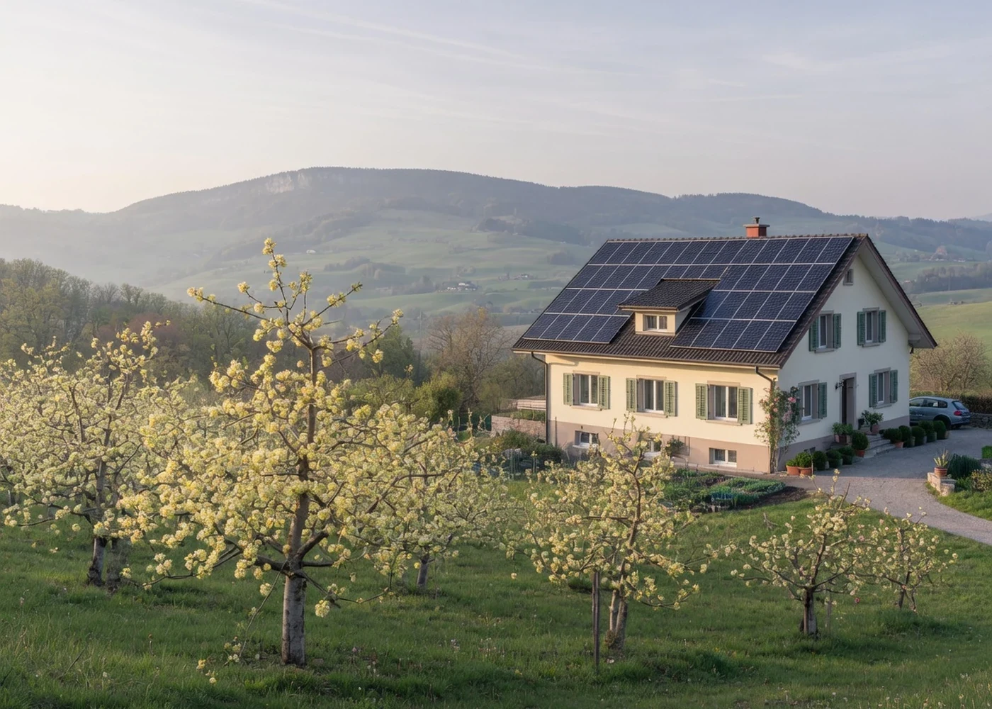 Regionale Solarenergie als Symbolbild für den Kanton Basel-Landschaft