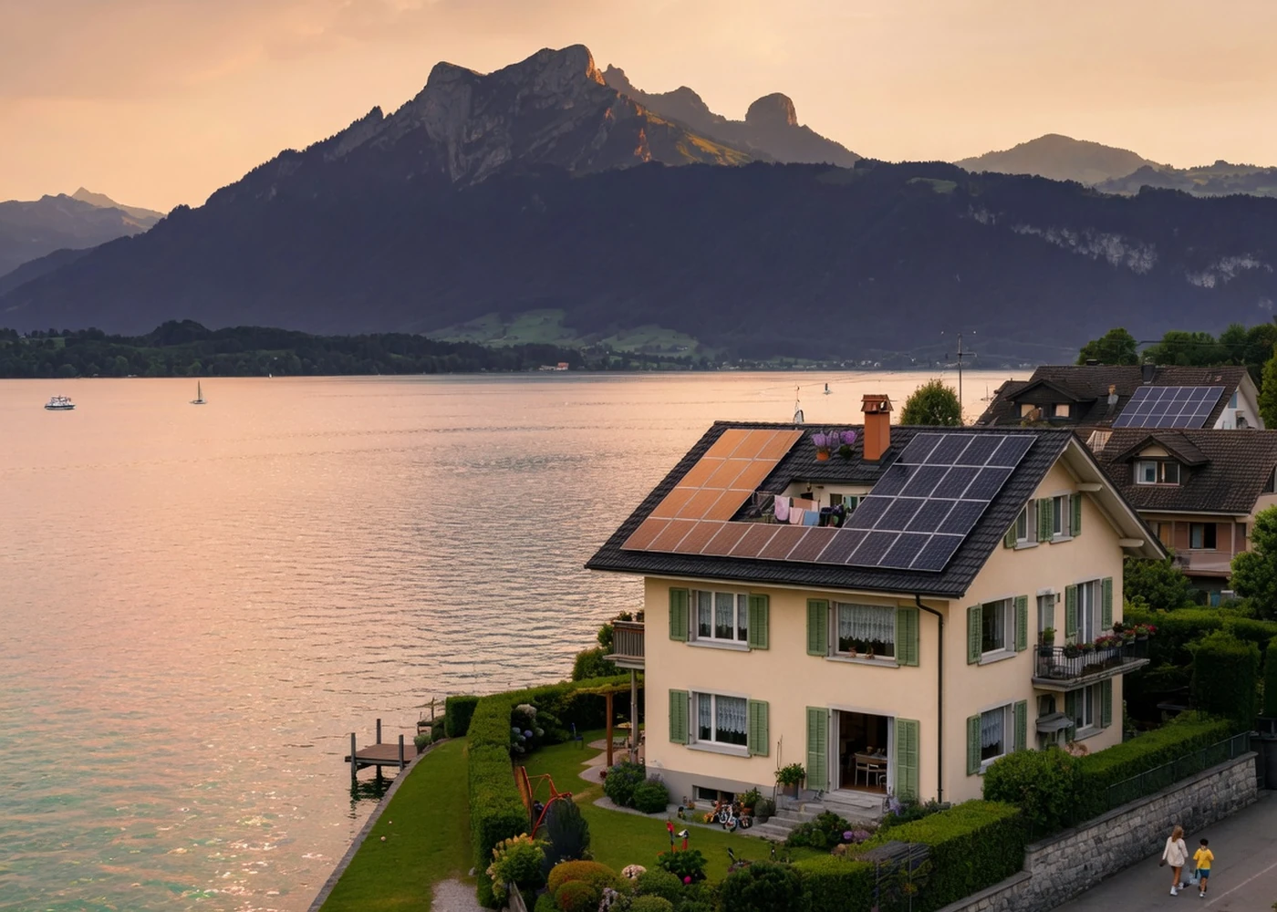 Regionale Solarenergie als Symbolbild für den Kanton Luzern